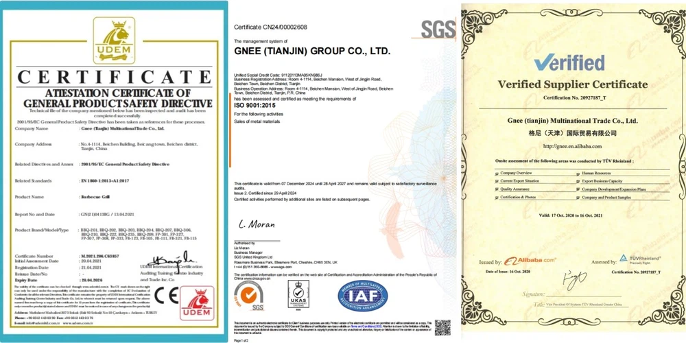 Superalloy Certificate Superalloy Certificate