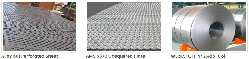 Inconel Alloy 601 Corrosion resistant Sheet