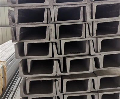Ss316l Stainless Steel U Section Channel Bar 100 X 50 X 6mm Web Thickness X 6m